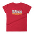 Of Course I Talk To Myself Sometimes I Need Expert Advice Women's short sleeve t-shirt - Mainstream Freedom
